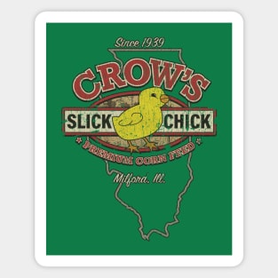 Crow's Slick Chick Magnet